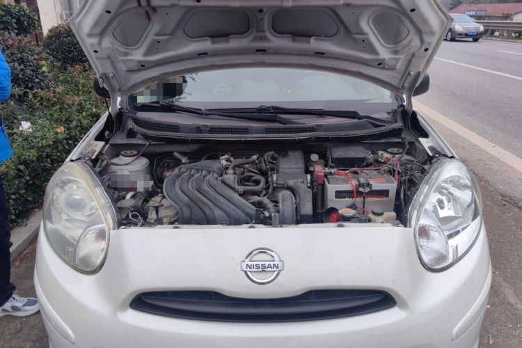 Used Nissan March 2010 1.5L Manual Easi-Style Edition Engine Bay