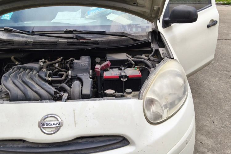 Used Nissan March 2010 1.5L Manual Easi-Style Edition Engine Bay Left