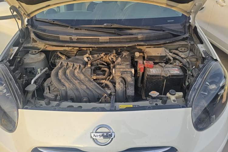 Used Nissan March 2010 1.5L Manual E-Xuan Edition Engine Bay