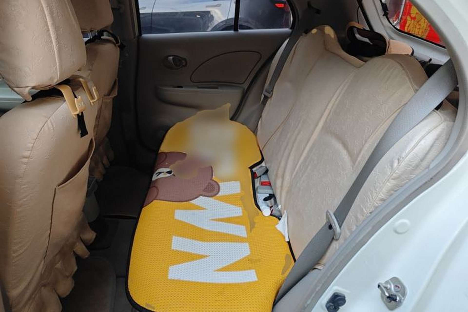 Used Nissan March 2010 1.5L Automatic Easy-Style Version Left Rear Seat
