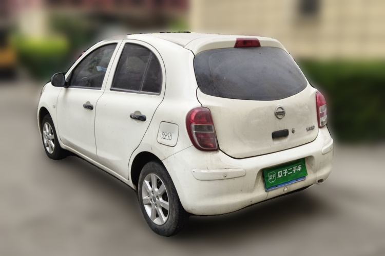 Used Nissan March 2010 1.5L Manual Easi-Style Edition Rear Left 45 Deg