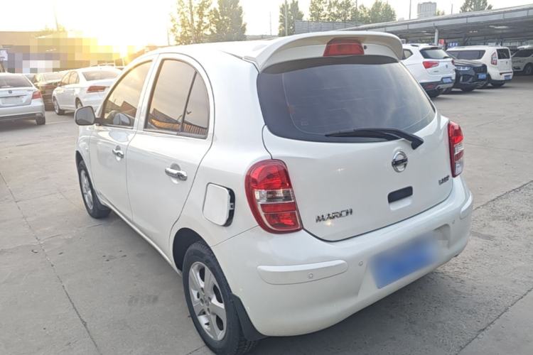 Used Nissan March 2010 1.5L Manual E-Xuan Edition Rear Left 45 Deg