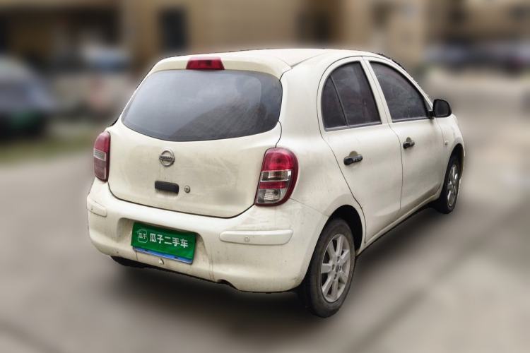 Used Nissan March 2010 1.5L Manual Easi-Style Edition Rear Right 45 Deg