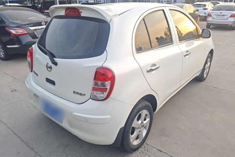 Used Nissan March 2010 1.5L Manual E-Xuan Edition Rear Right 45 Deg