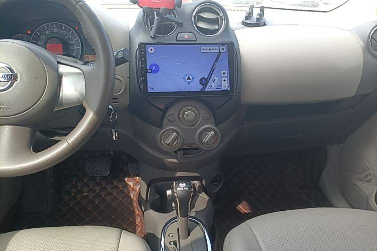 Used Nissan March 2010 1.5L Automatic Easy-Style Version Audio And AC Panel