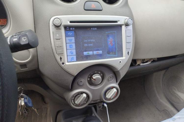 Used Nissan March 2010 1.5L Automatic Easy-Style Version Audio And AC Panel