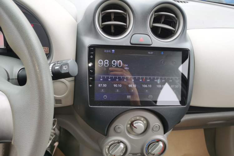 Used Nissan March 2010 1.5L Automatic Easy-Style Version Audio And AC Panel