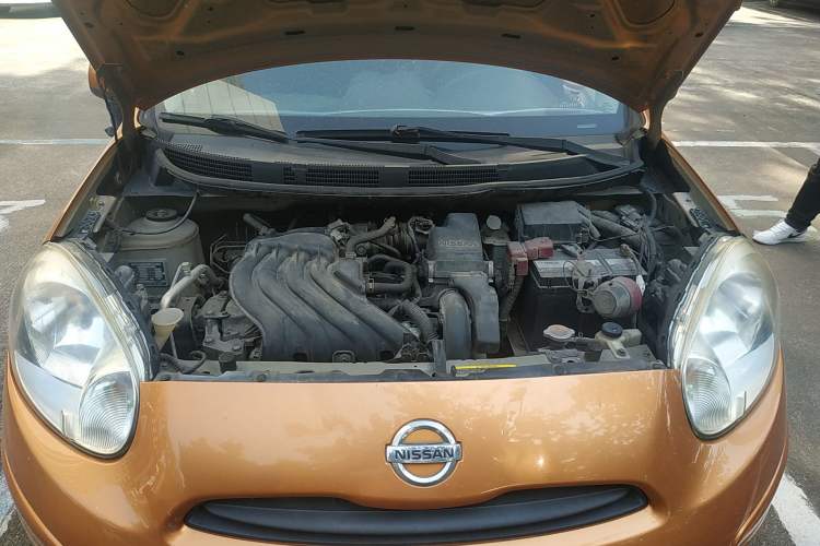 Used Nissan March 2010 1.5L Manual Easi-Style Edition Engine Bay