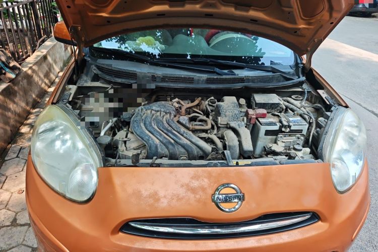 Used Nissan March 2010 1.5L Automatic Easy-Style Version Engine Bay