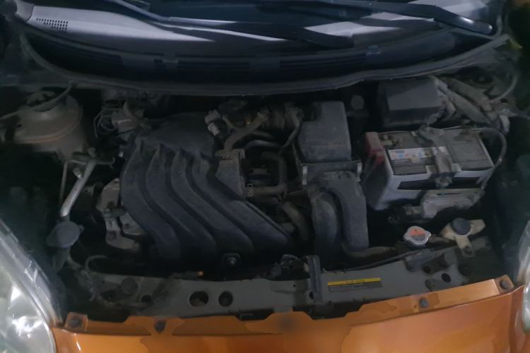 Used Nissan March 2010 1.5L Automatic Easy-Drive Version Engine Bay