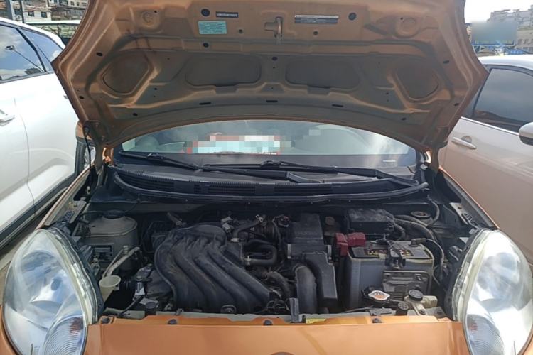 Used Nissan March 2010 1.5L Automatic Easy-Style Version Engine Bay