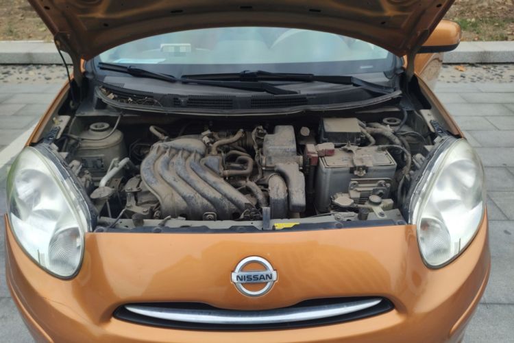 Used Nissan March 2010 1.5L Automatic Easy-Style Version Engine Bay