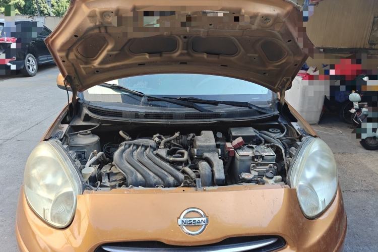 Used Nissan March 2010 1.5L Automatic Easy-Style Version Engine Bay
