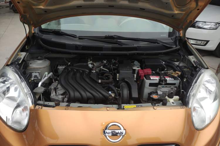 Used Nissan March 2010 1.5L Automatic Easy-Style Version Engine Bay