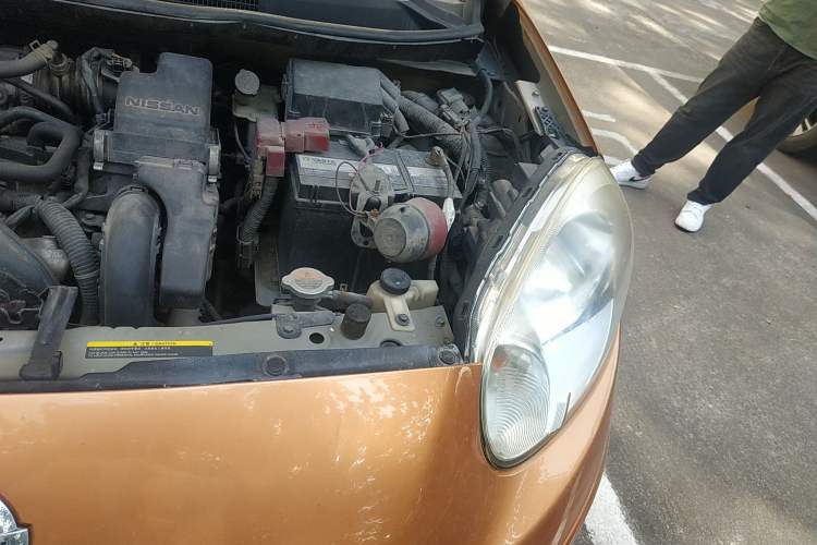 Used Nissan March 2010 1.5L Manual Easi-Style Edition Engine Bay Left