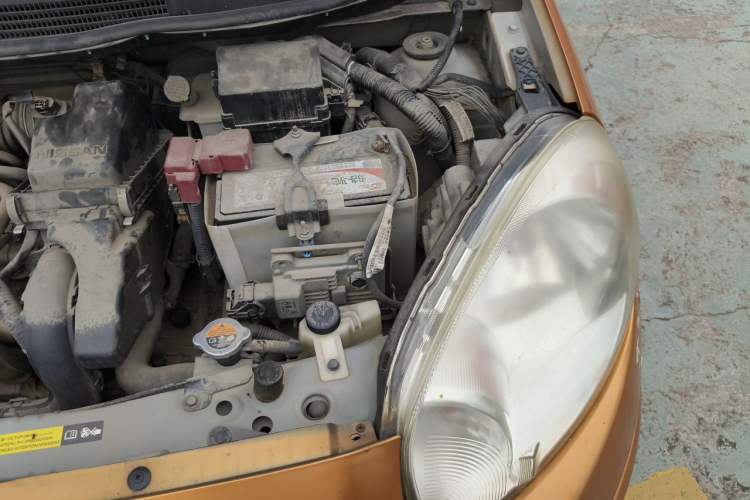 Used Nissan March 2010 1.5L Automatic Easy-Style Version Engine Bay Left
