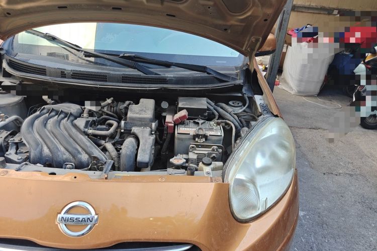 Used Nissan March 2010 1.5L Automatic Easy-Style Version Engine Bay Left