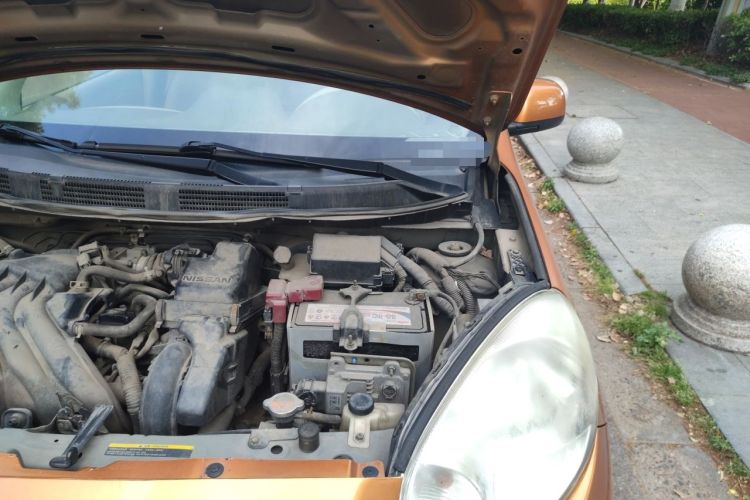 Used Nissan March 2010 1.5L Automatic Easy-Style Version Engine Bay Left