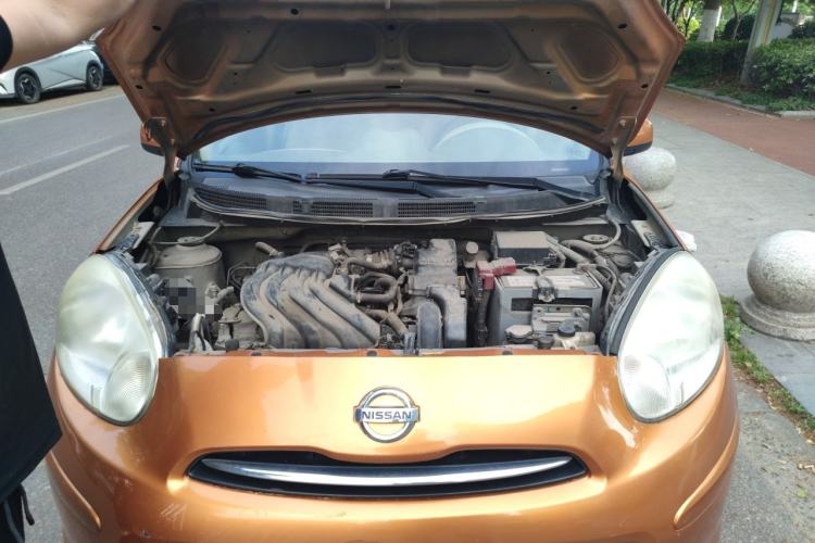 Used Nissan March 2010 1.5L Automatic Easy-Style Version Engine Bay