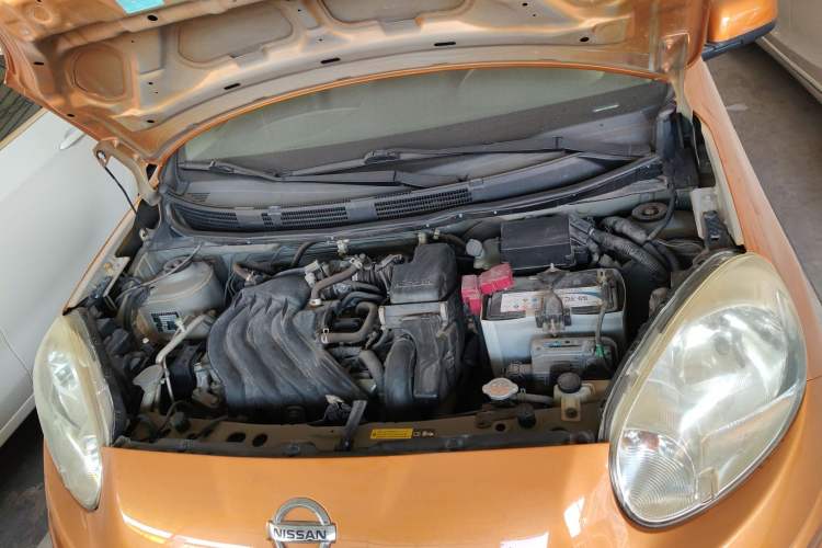 Used Nissan March 2010 1.5L Automatic Easy-Style Version Engine Bay