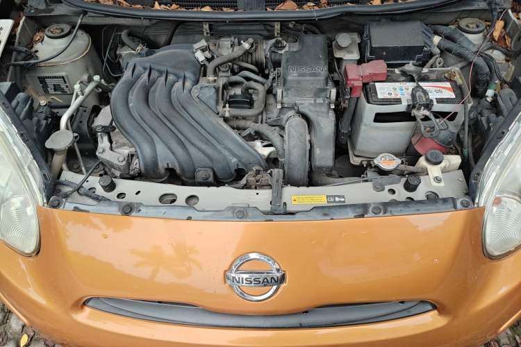 Used Nissan March 2010 1.5L Manual Easi-Style Edition Engine Bay