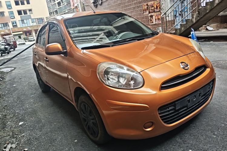 Used Nissan March 2010 1.5L Automatic Easy-Style Version Front Right 45 Deg
