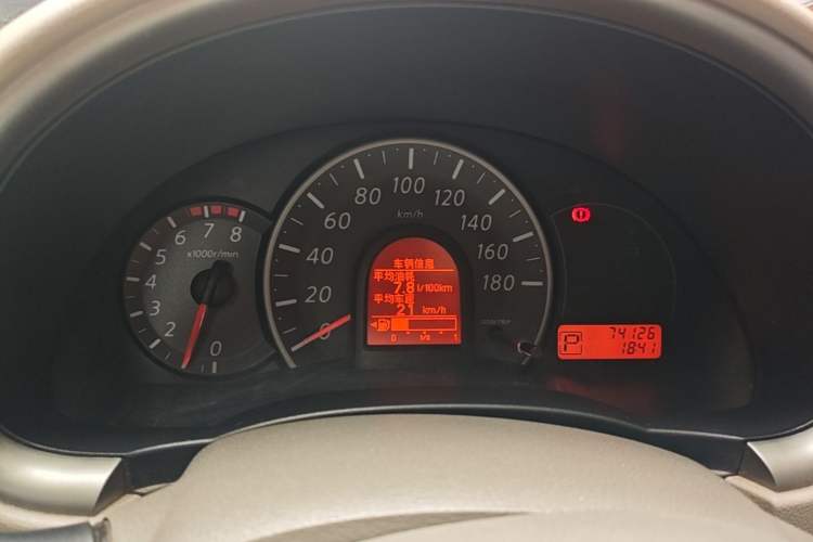 Used Nissan March 2010 1.5L Automatic Easy-Style Version Instrument Cluster