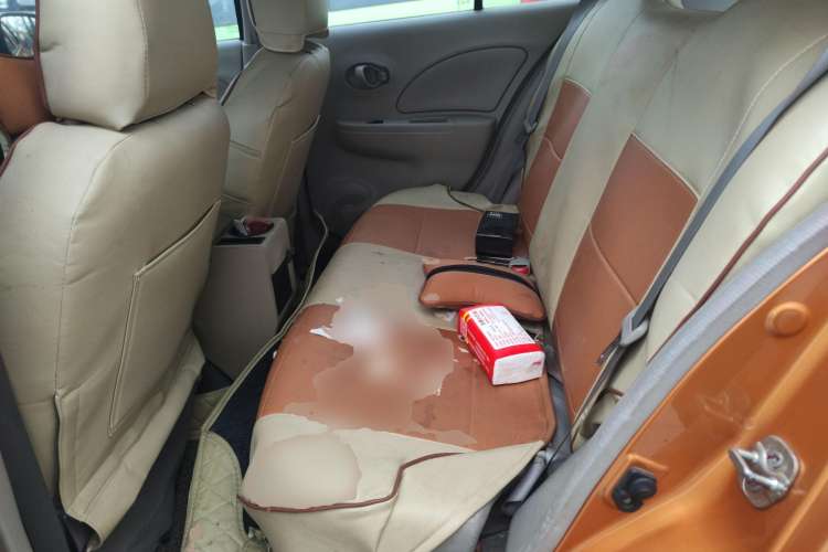 Used Nissan March 2010 1.5L Automatic Easy-Style Version Left Rear Seat