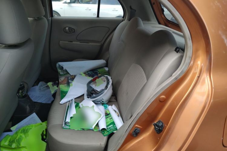 Used Nissan March 2010 1.5L Automatic Easy-Style Version Left Rear Seat