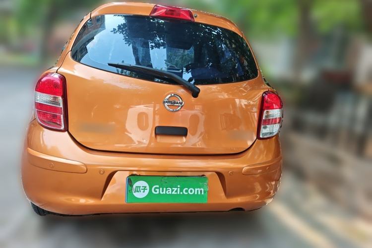 Used Nissan March 2010 1.5L Automatic Easy-Style Version Rear