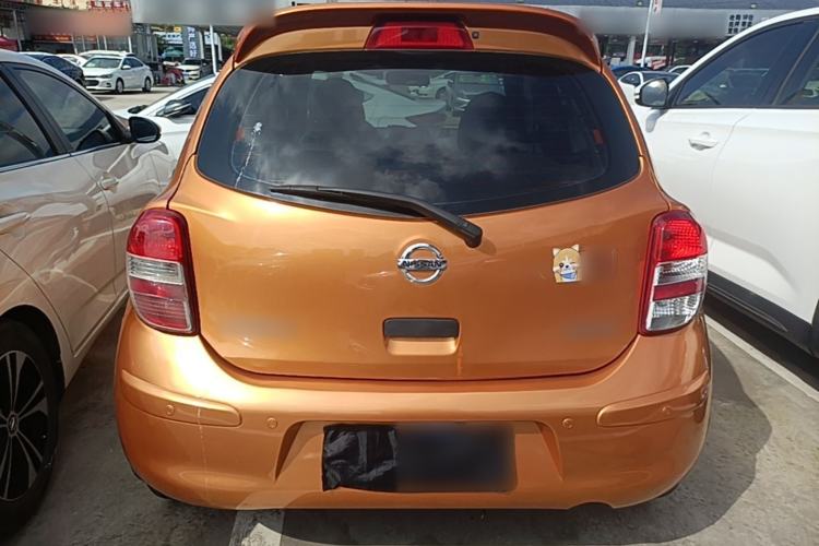Used Nissan March 2010 1.5L Automatic Easy-Style Version Rear