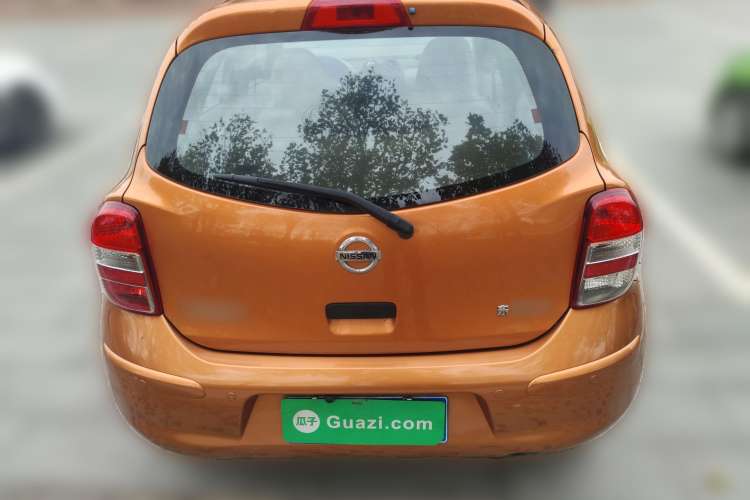 Used Nissan March 2010 1.5L Automatic Easy-Style Version Rear