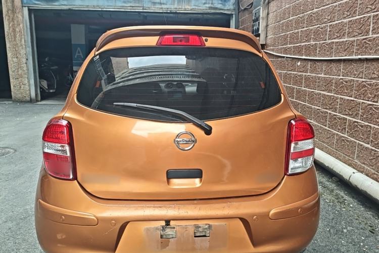 Used Nissan March 2010 1.5L Automatic Easy-Style Version Rear