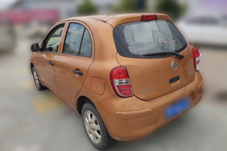 Used Nissan March 2010 1.5L Automatic Easy-Style Version Rear Left 45 Deg