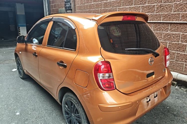 Used Nissan March 2010 1.5L Automatic Easy-Style Version Rear Left 45 Deg