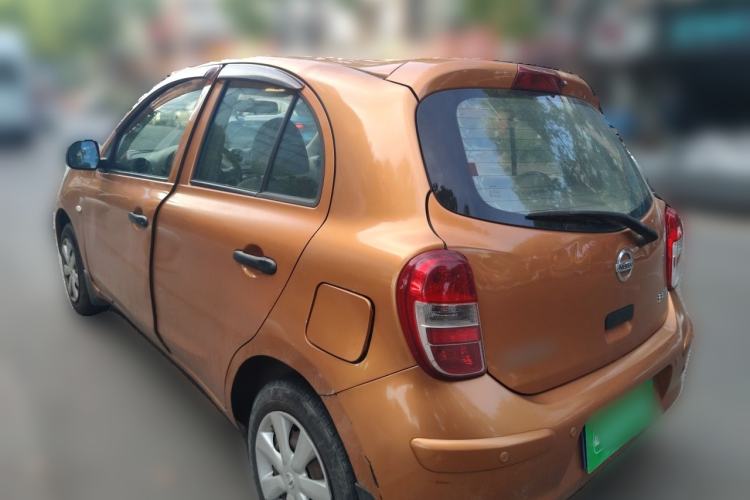 Used Nissan March 2010 1.5L Automatic Easy-Style Version Rear Left 45 Deg