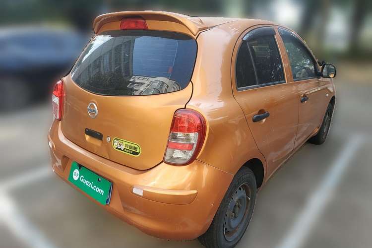 Used Nissan March 2010 1.5L Manual Easi-Style Edition Rear Right 45 Deg