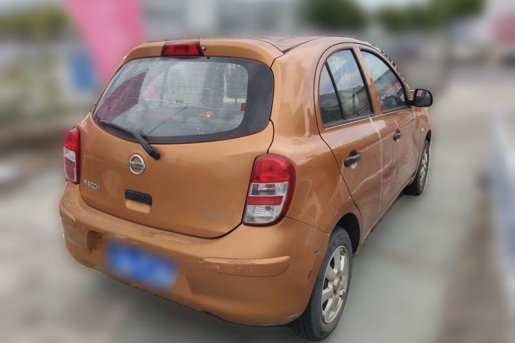 Used Nissan March 2010 1.5L Automatic Easy-Style Version Rear Right 45 Deg