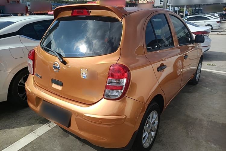 Used Nissan March 2010 1.5L Automatic Easy-Style Version Rear Right 45 Deg