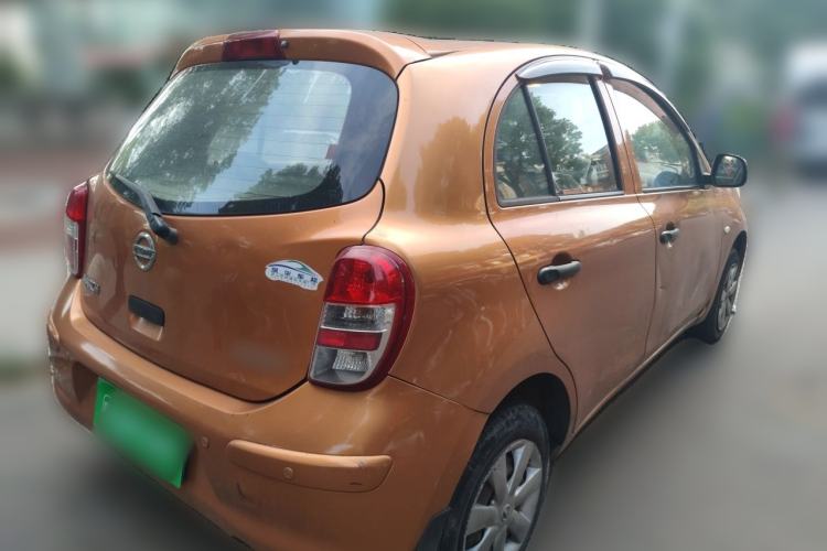Used Nissan March 2010 1.5L Automatic Easy-Style Version Rear Right 45 Deg