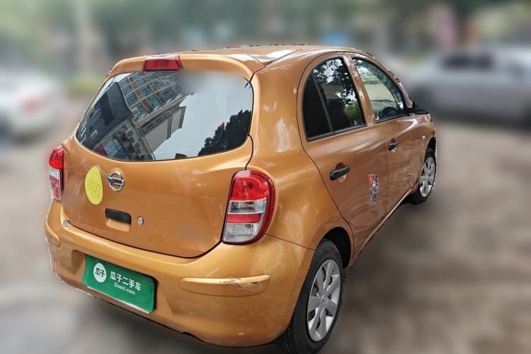 Used Nissan March 2010 1.5L Manual Easi-Style Edition Rear Right 45 Deg
