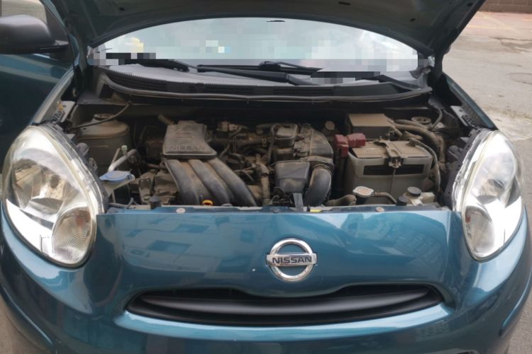 Used Nissan March 2015 1.2L Manual Easy-Enjoy Version Engine Bay