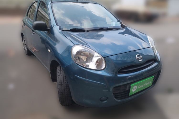 Used Nissan March 2015 1.2L Manual Easy-Enjoy Version Front Right 45 Deg
