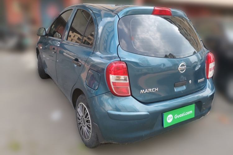 Used Nissan March 2015 1.2L Manual Easy-Enjoy Version Rear Left 45 Deg