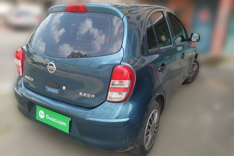 Used Nissan March 2015 1.2L Manual Easy-Enjoy Version Rear Right 45 Deg