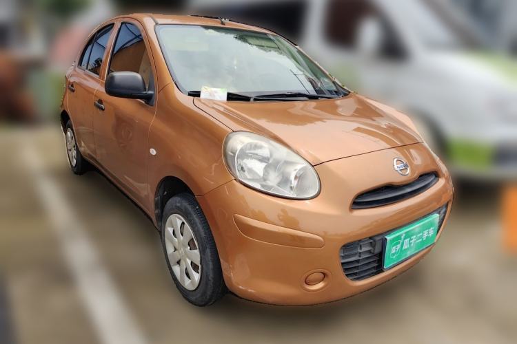Used Nissan March 2015 1.2L Manual Easy-Enjoy Version Front Right 45 Deg