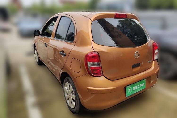 Used Nissan March 2015 1.2L Manual Easy-Enjoy Version Rear Left 45 Deg