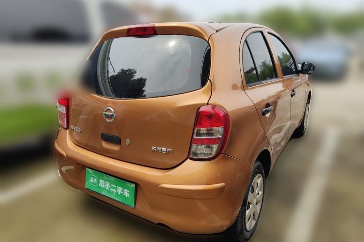 Used Nissan March 2015 1.2L Manual Easy-Enjoy Version Rear Right 45 Deg