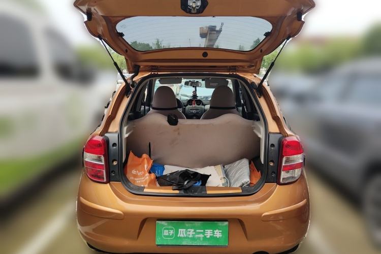 Used Nissan March 2015 1.2L Manual Easy-Enjoy Version Trunk