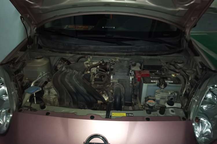 Used Nissan March 2015 1.5L Automatic E-Xuan Edition Engine Bay